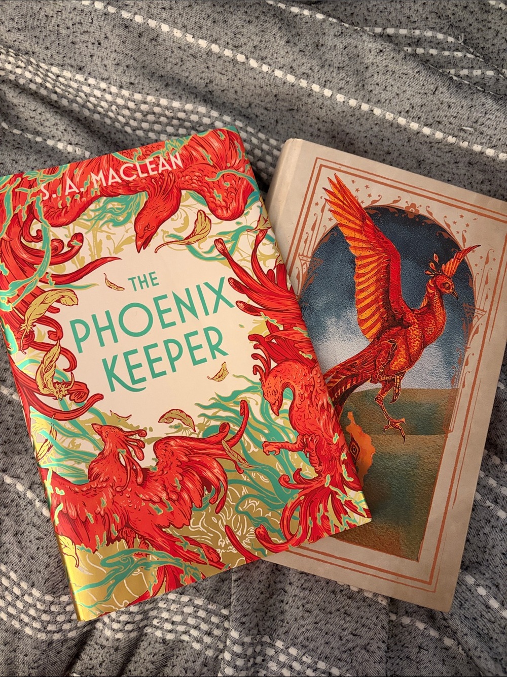 The Phoenix Keeper Illumicrate special edition signed with author letter
